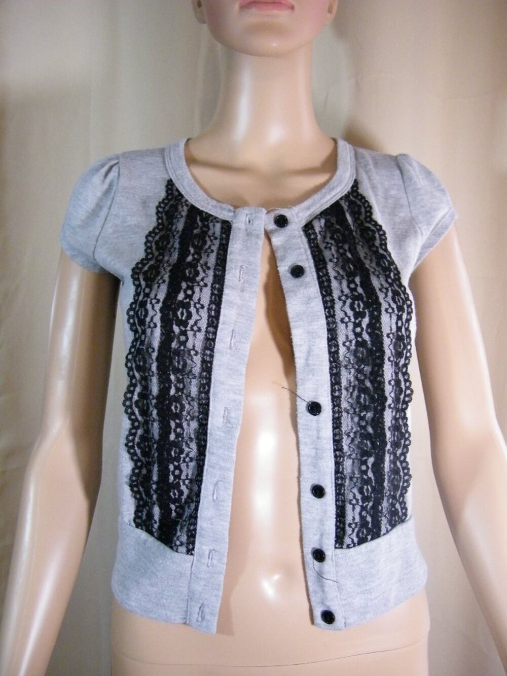 Cover Up Pretty Good Sz. S Women Color: Gray & Black